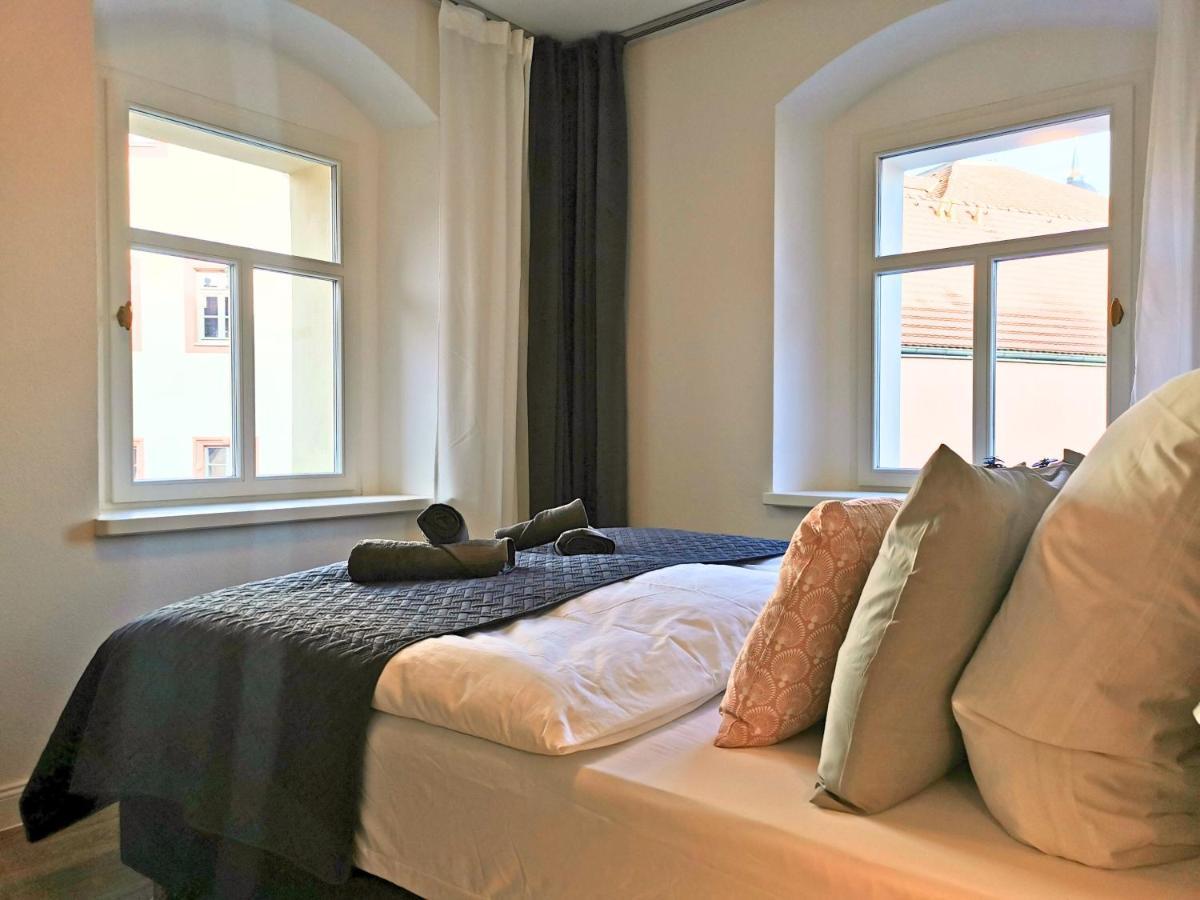 Fynbos Apartments Deluxe, Balkon, Historisch, Parkplatz Майсен Екстериор снимка