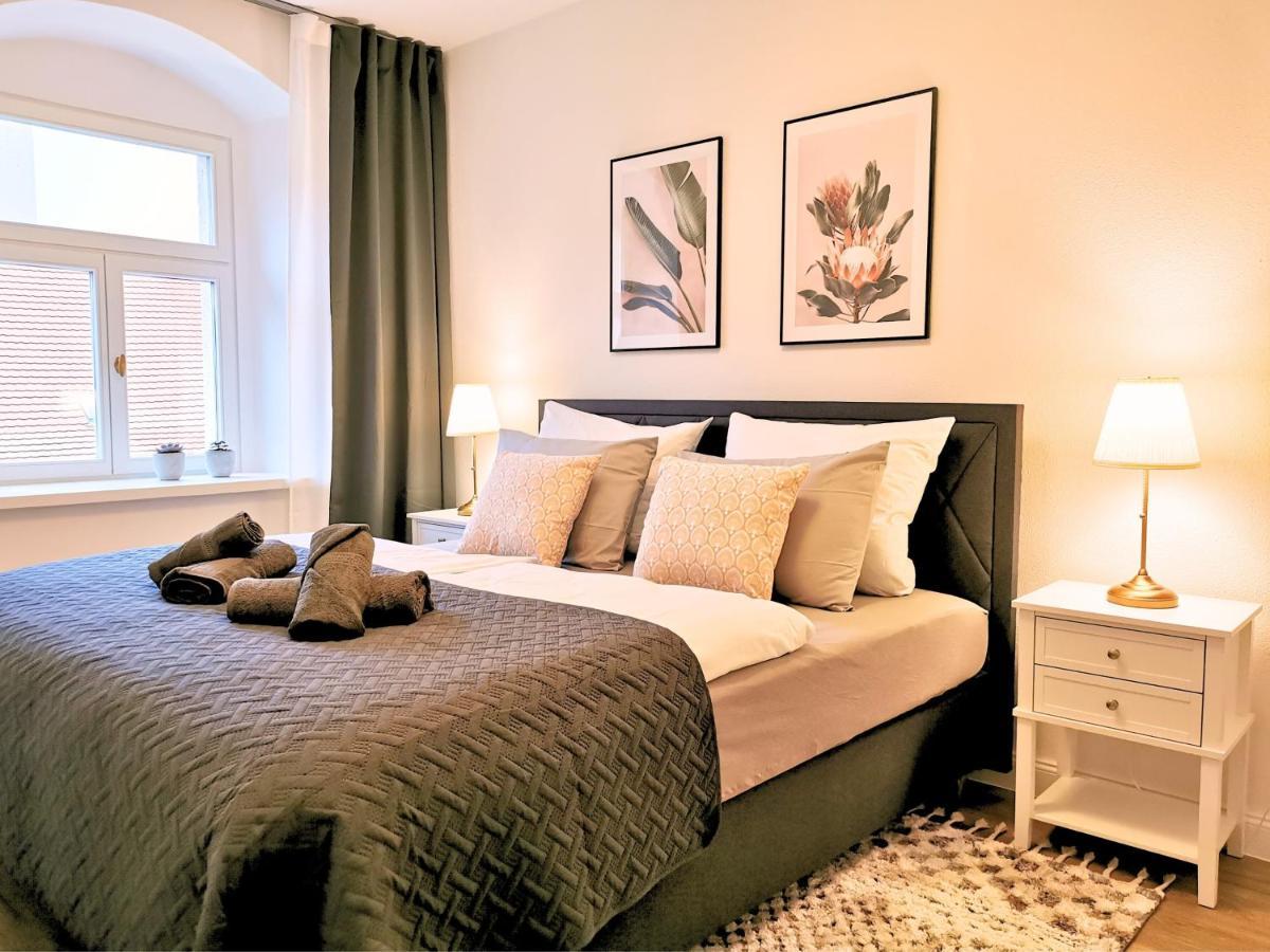 Fynbos Apartments Deluxe, Balkon, Historisch, Parkplatz Майсен Екстериор снимка