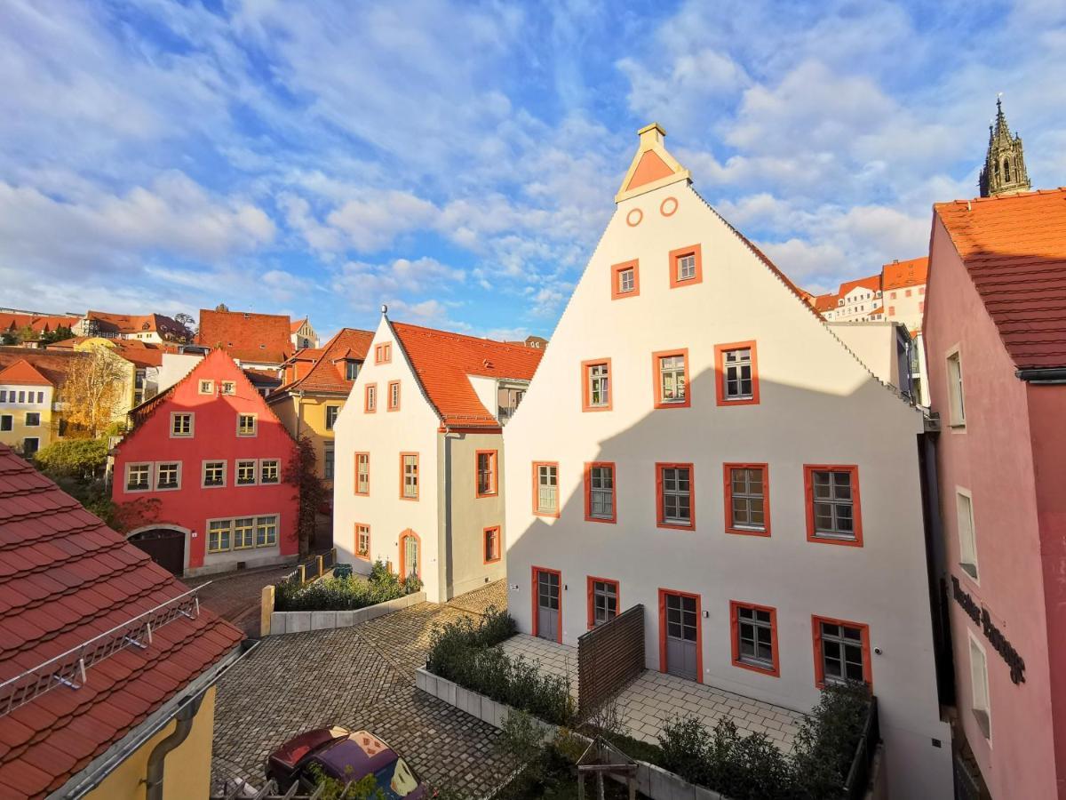 Fynbos Apartments Deluxe, Balkon, Historisch, Parkplatz Майсен Екстериор снимка