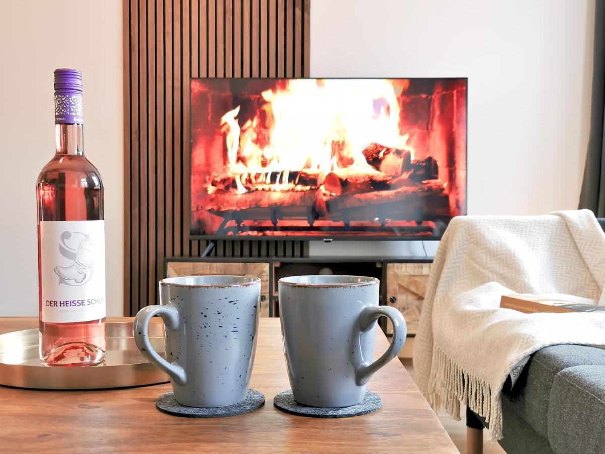 Fynbos Apartments Deluxe, Balkon, Historisch, Parkplatz Майсен Екстериор снимка